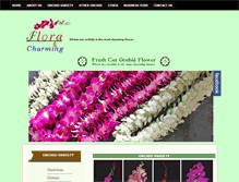 Tablet Screenshot of floracharming.com
